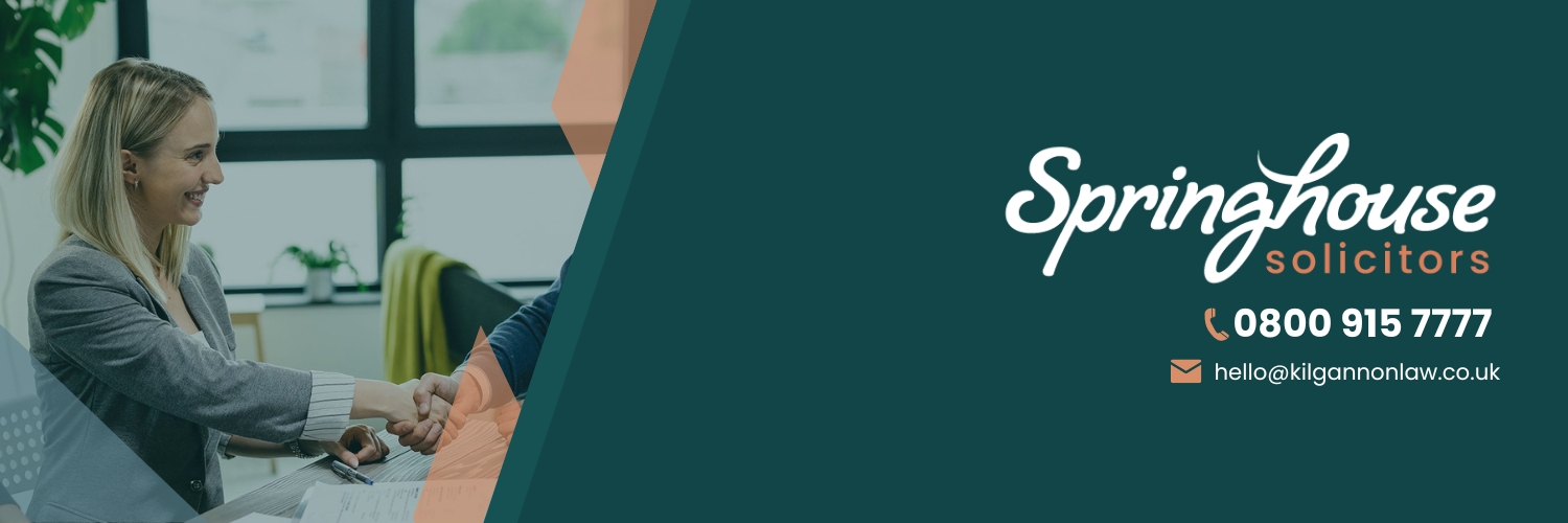 Springhouse Solicitors banner