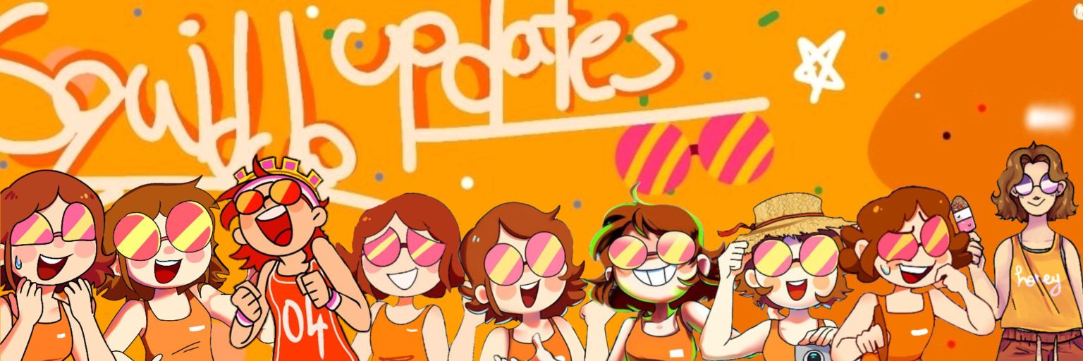 Squiddo Updates 💜SQUPDATES🧡 banner