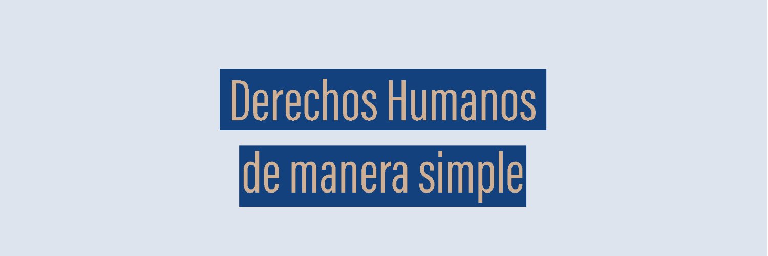 Estudia Derechos Humanos banner