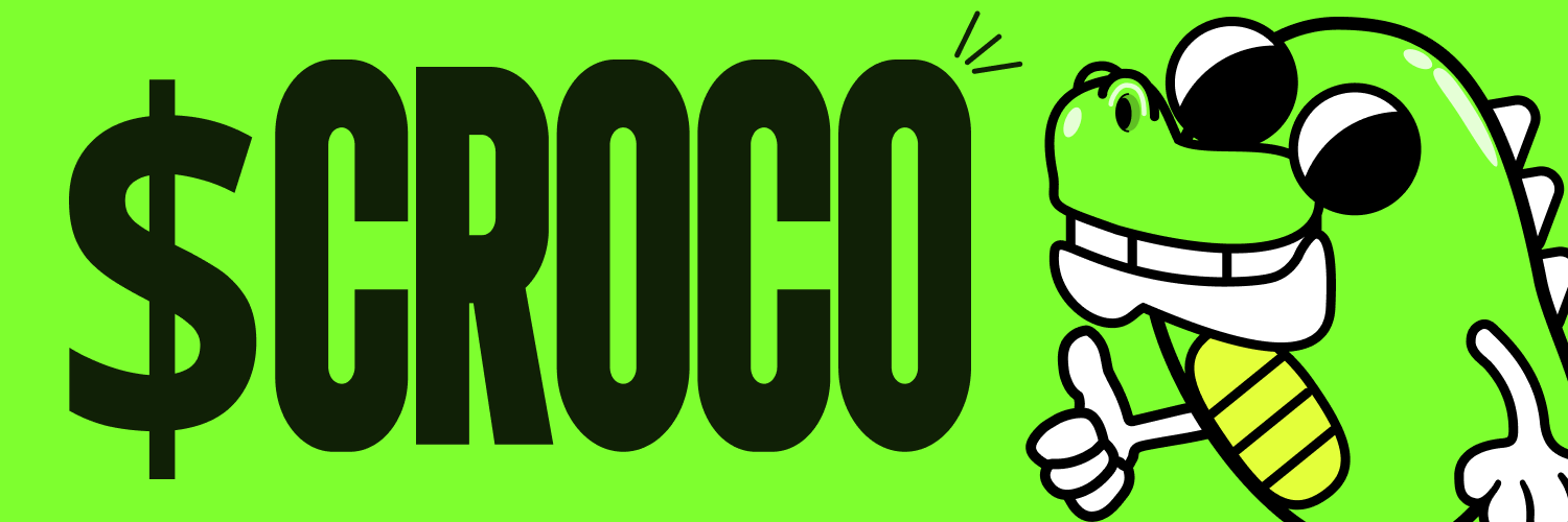 $CROCO | Solana banner