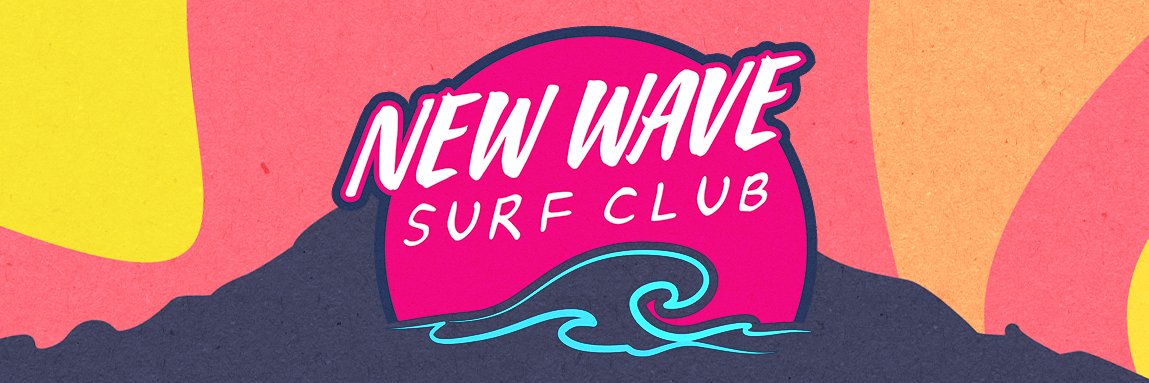 New Wave Surf Club banner