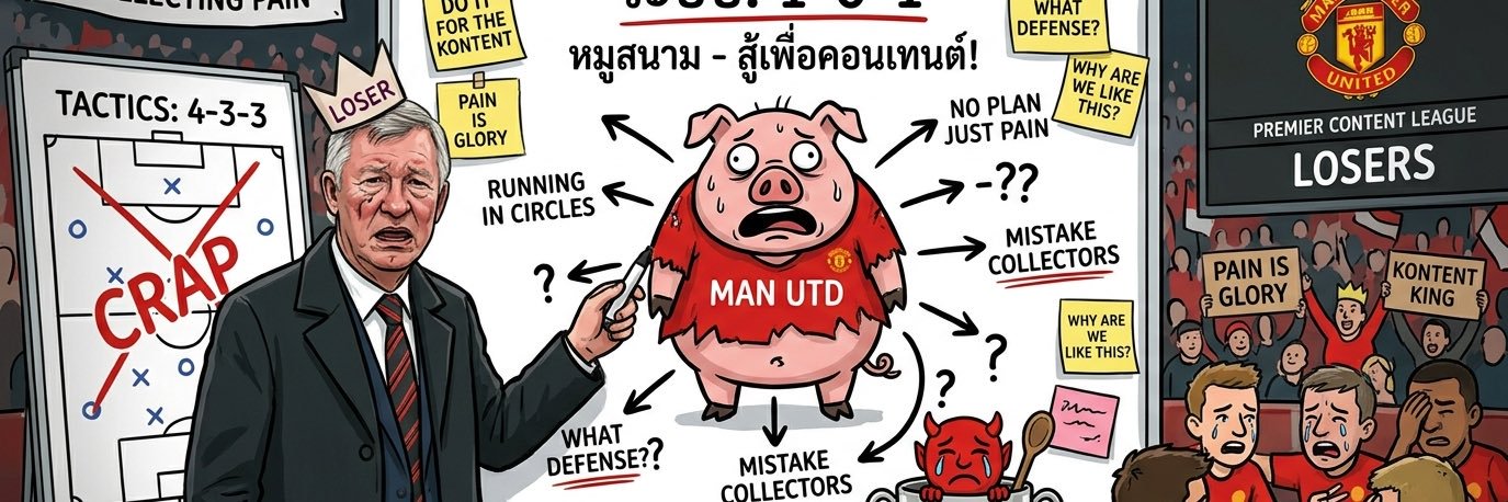 😈 Sir Alex 😈 @ Oldtrafford Resort & Spa 🩸⚽️ banner