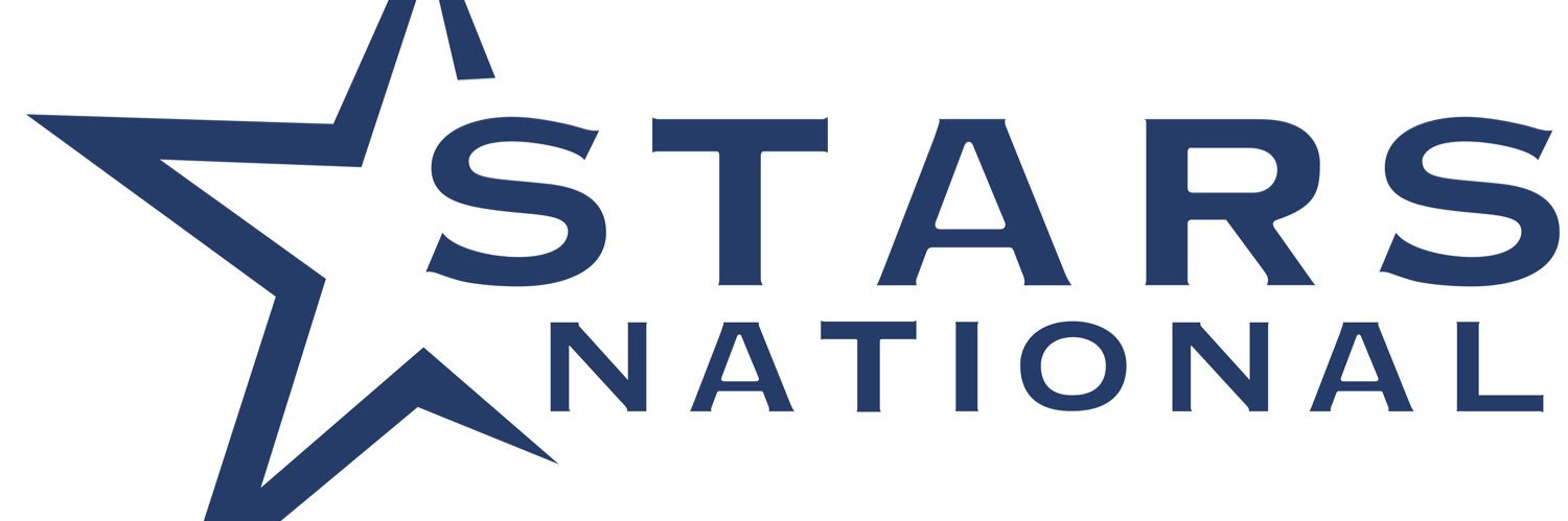 Stars National Cutler/McAllister (Stars Gleason) banner