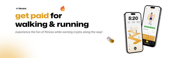 Fitmint | Walk & Earn Crypto Profile Banner