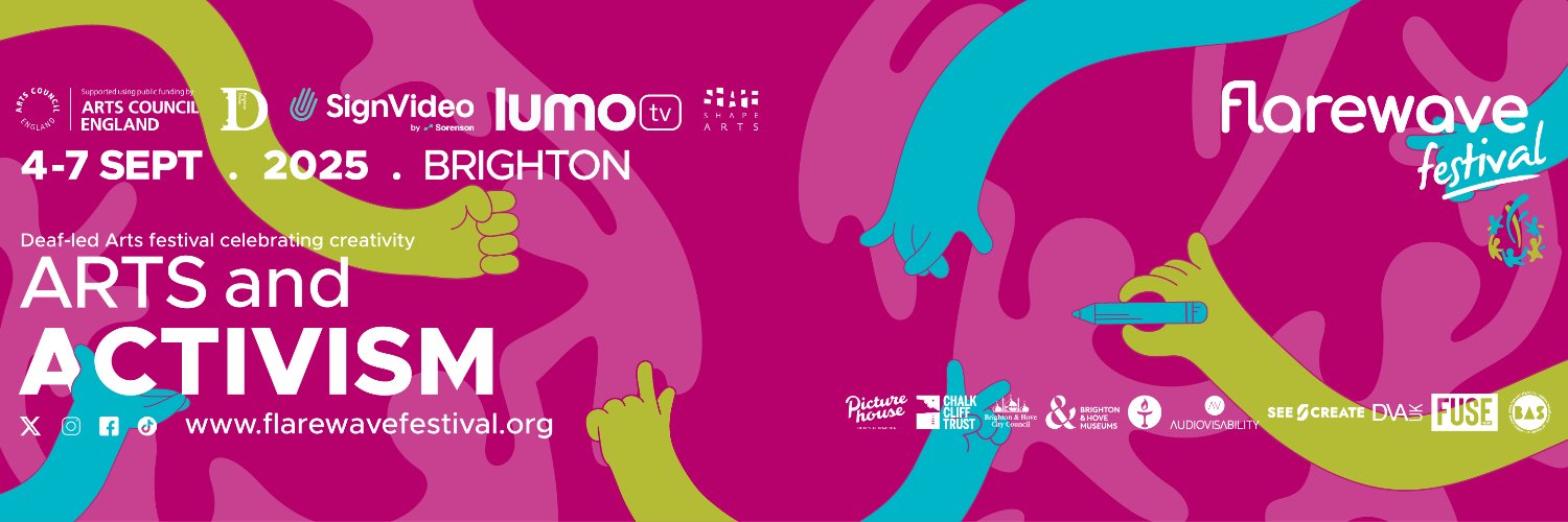 Flarewave Festival banner