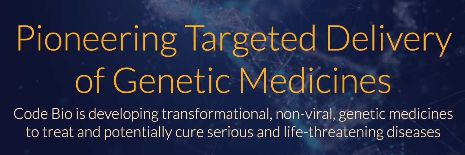 Code Biotherapeutics banner