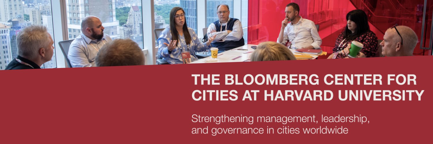 Bloomberg Center for Cities at Harvard University Profile Banner