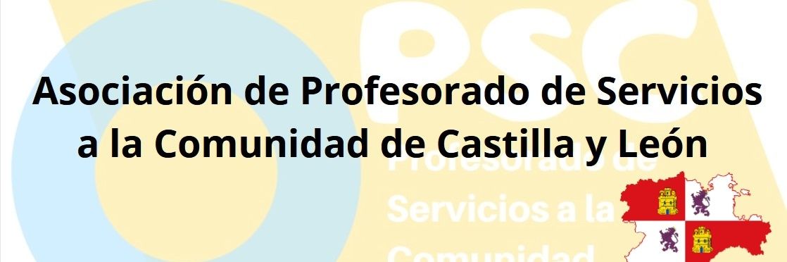 Asociación Profesorado de Servicios a la Comunidad banner