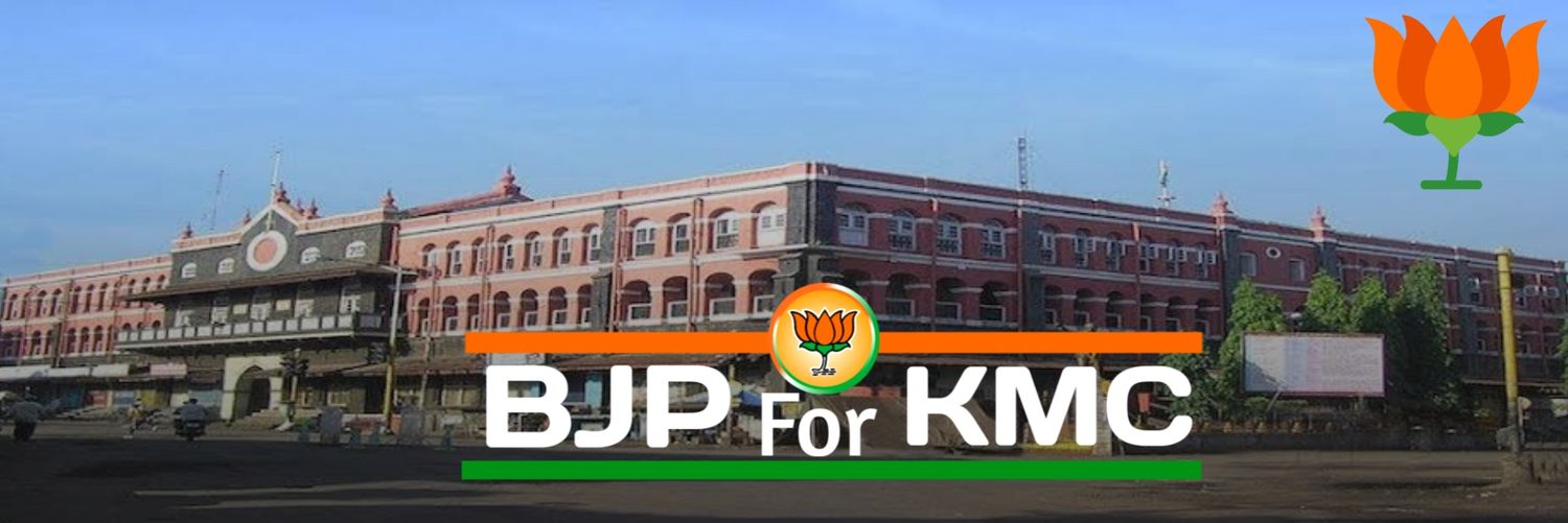 BJP Kolhapur Municipal Corporation banner