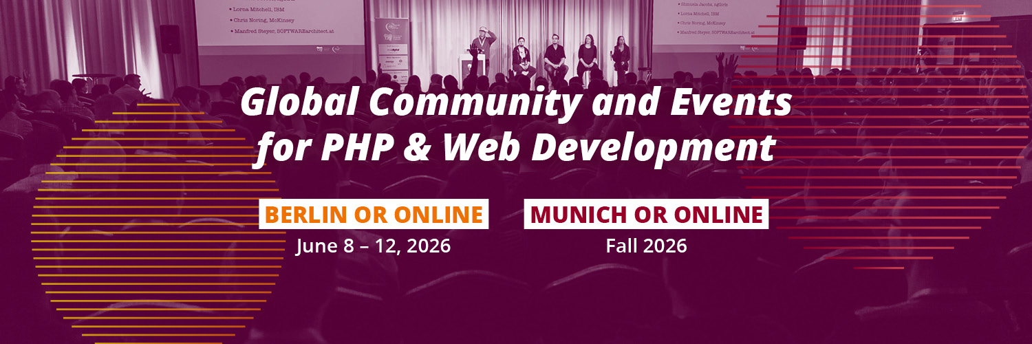 International PHP Conference banner