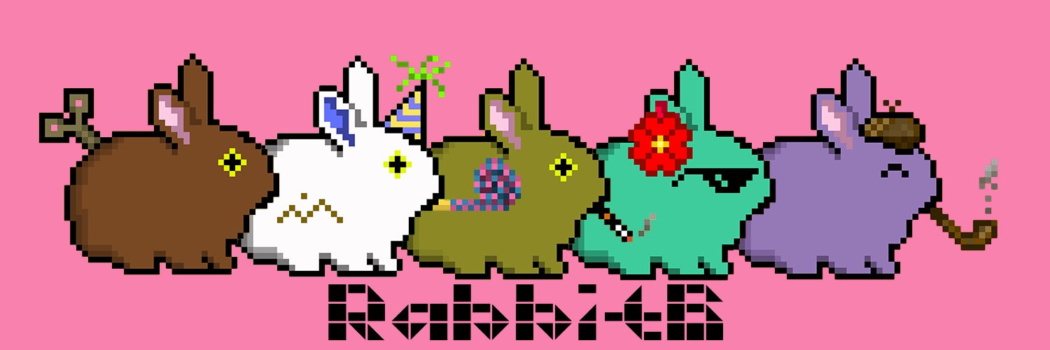RabbitB | MINT IS LIVE 🌺🐰 banner