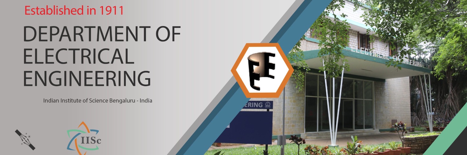 Department of Electrical Engineering - IISc banner