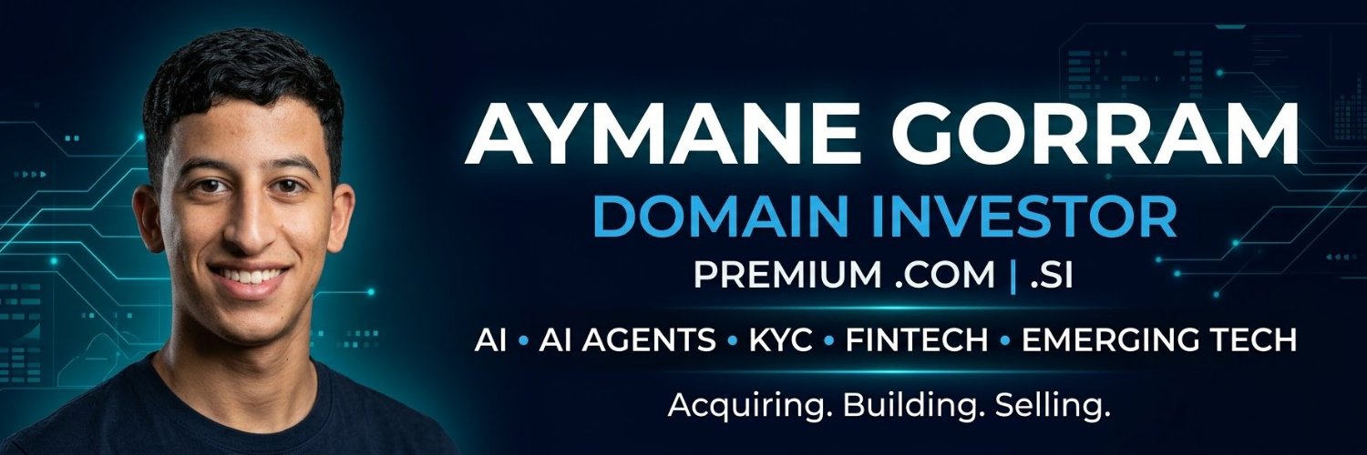 AymaneDomainer's profile banner image