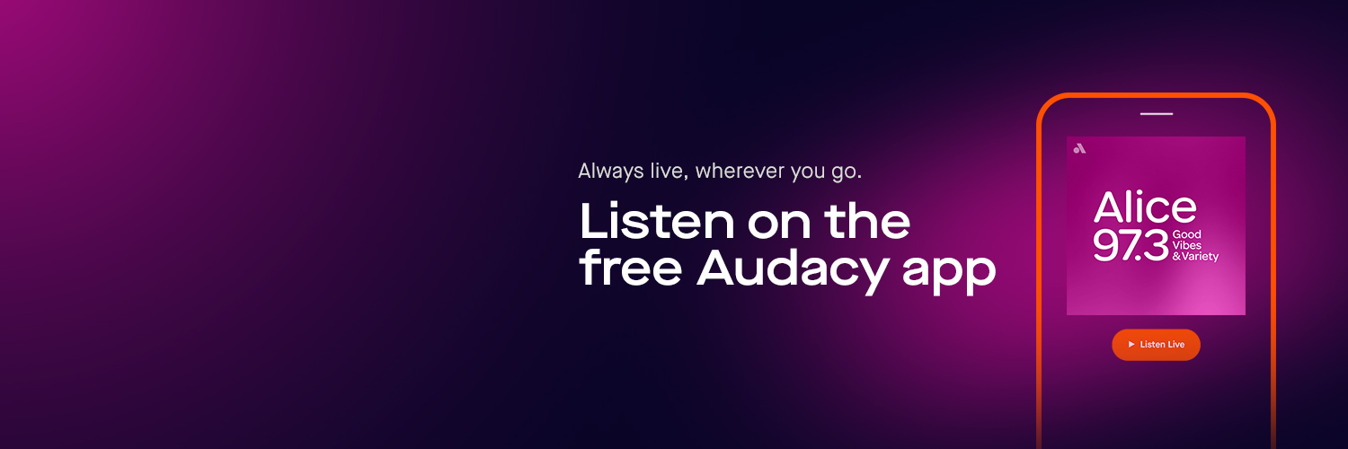 Alice@97.3 banner