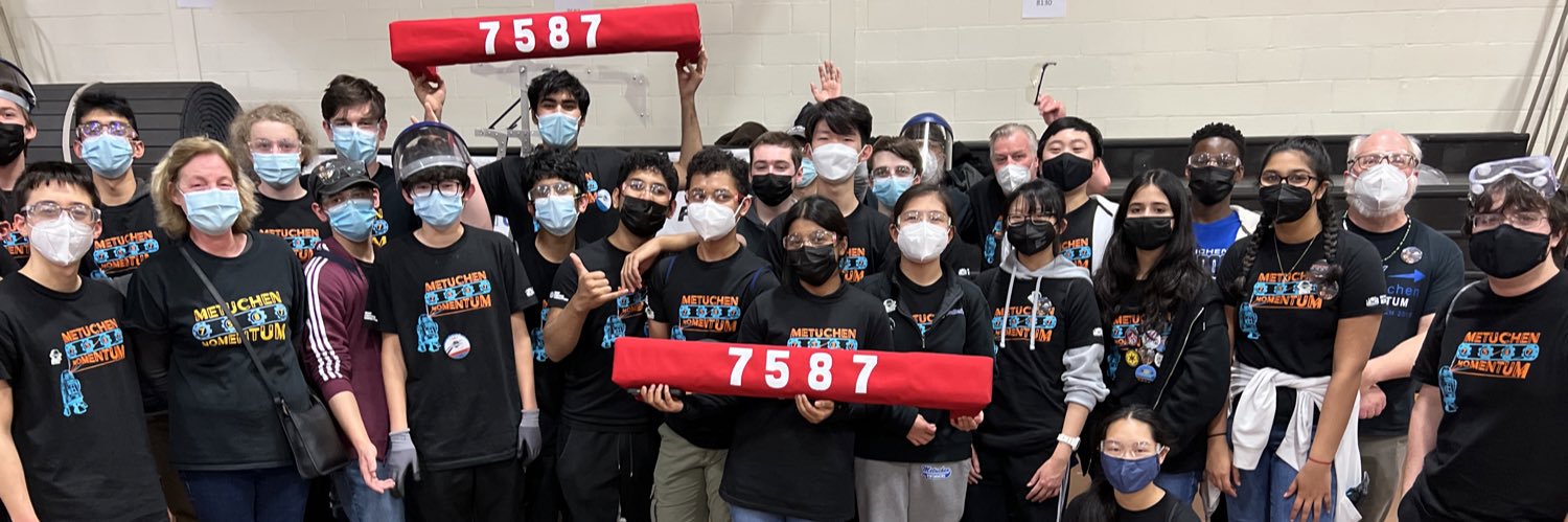 Metuchen Momentum | FRC Team 7587 banner