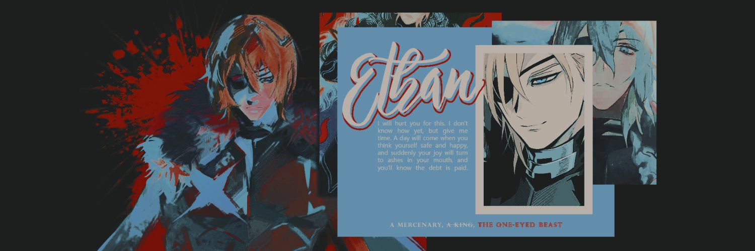 𝕺𝗡𝗘 𝕰𝗬𝗘𝗗 𝕭𝗘𝗔𝗦𝗧. banner
