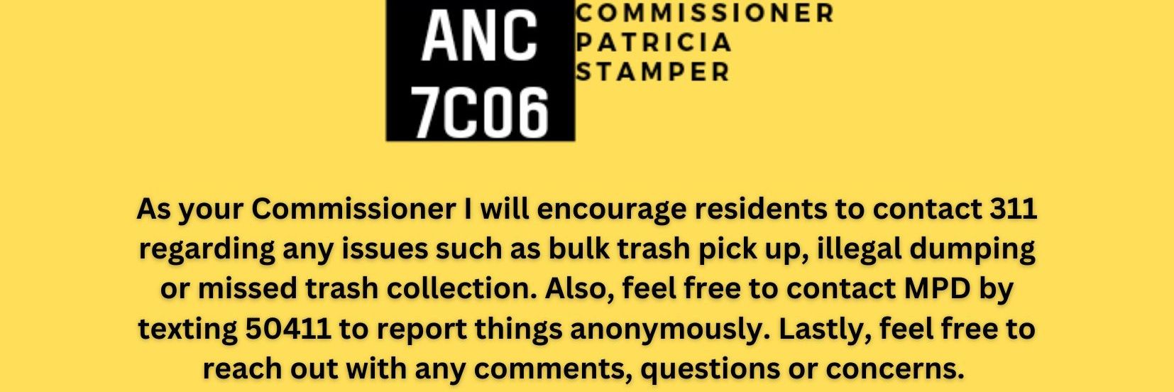 Patricia Stamper's banner