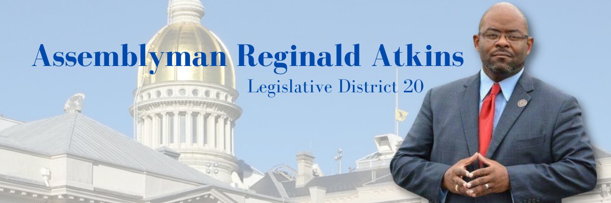 Assemblyman Reginald Atkins banner