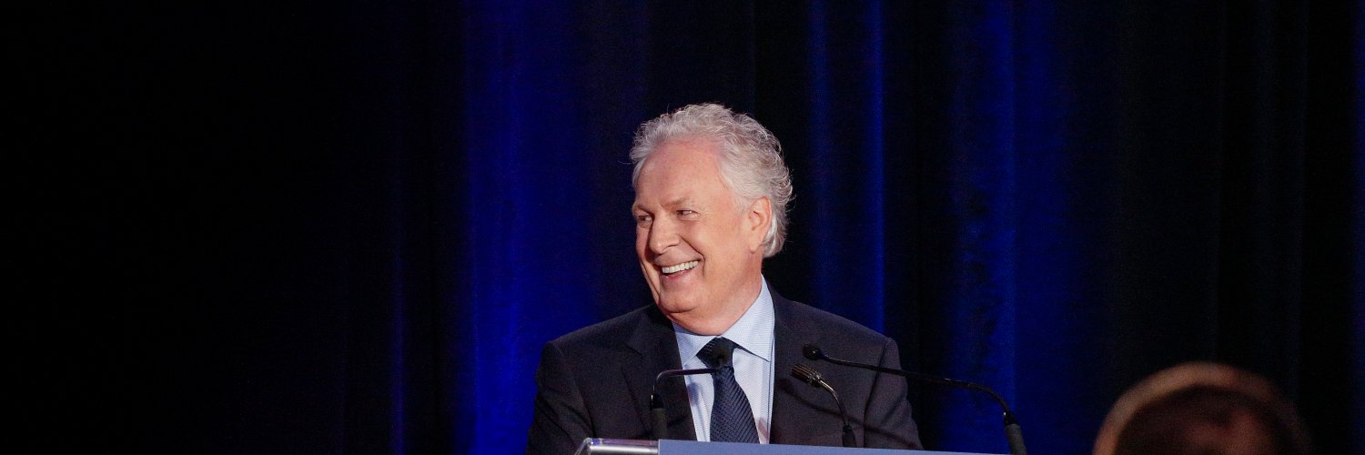 Jean Charest's banner