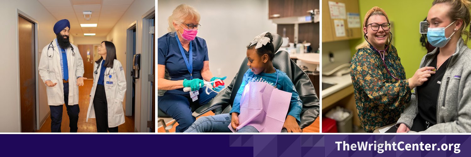 The Wright Centers for Community Health and GME banner