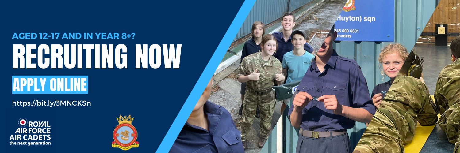 1982 (Huyton) Sqn RAF Air Cadets banner