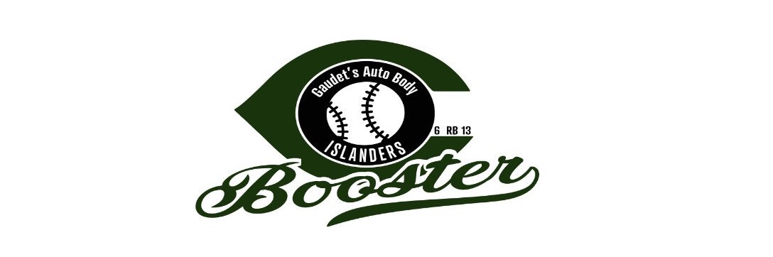 PEI Senior Islanders Booster Club banner