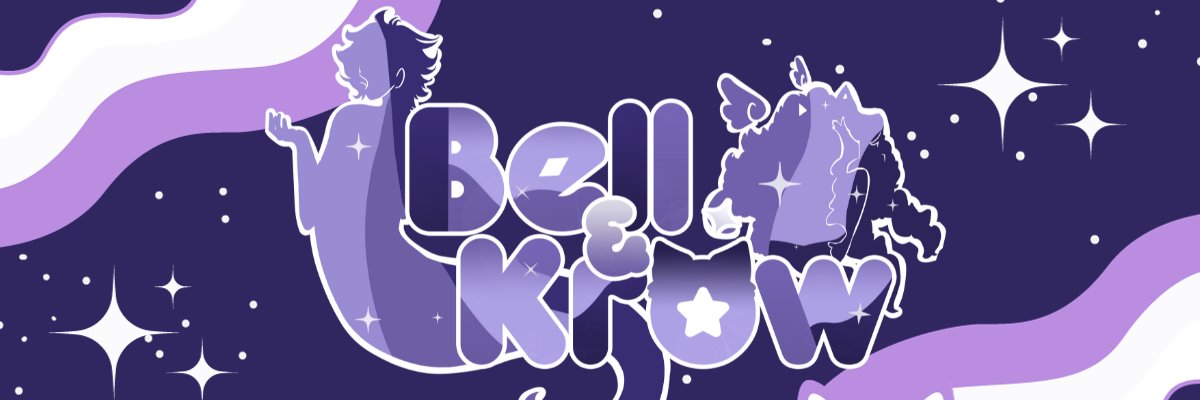 |Comissions Open|★ 𝐁𝐞𝐥𝐥 & 𝐊𝐫𝐨𝐰 : ᵛᵗᵘᵇᵉʳ☆ banner