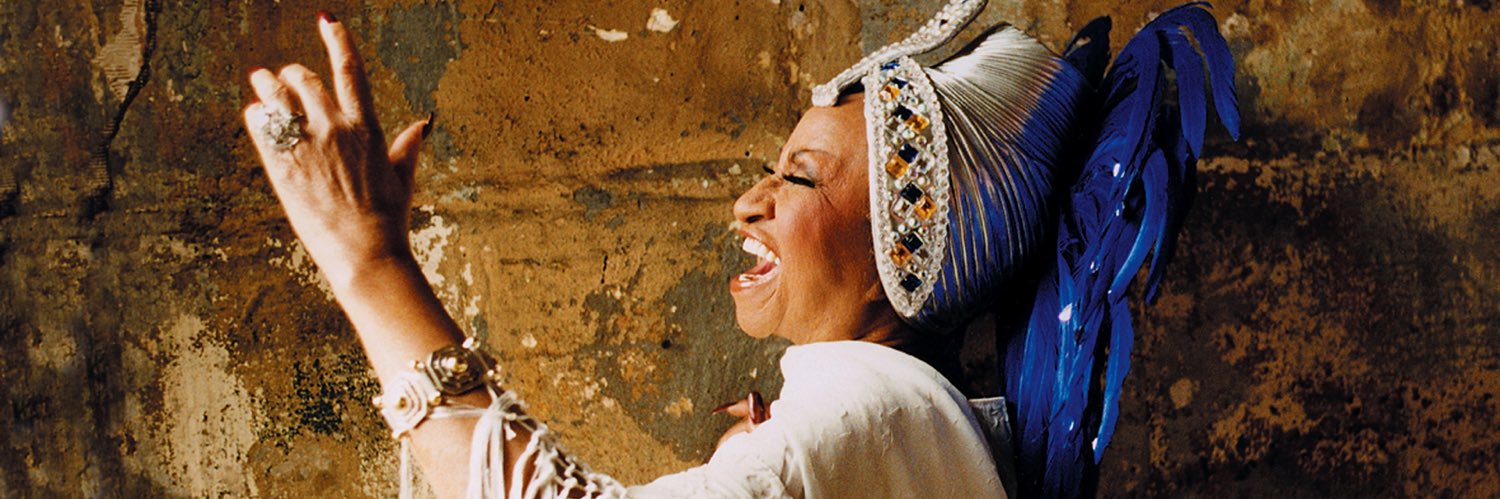Celia Cruz banner