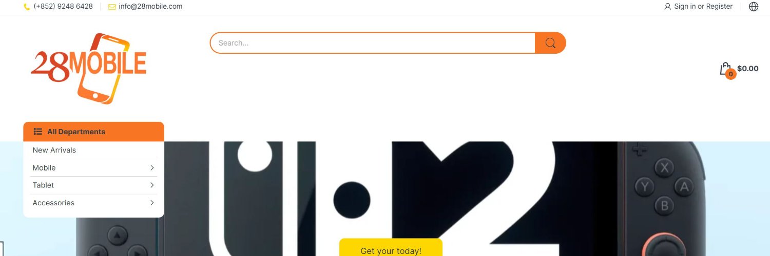 TwentyEightMobile banner