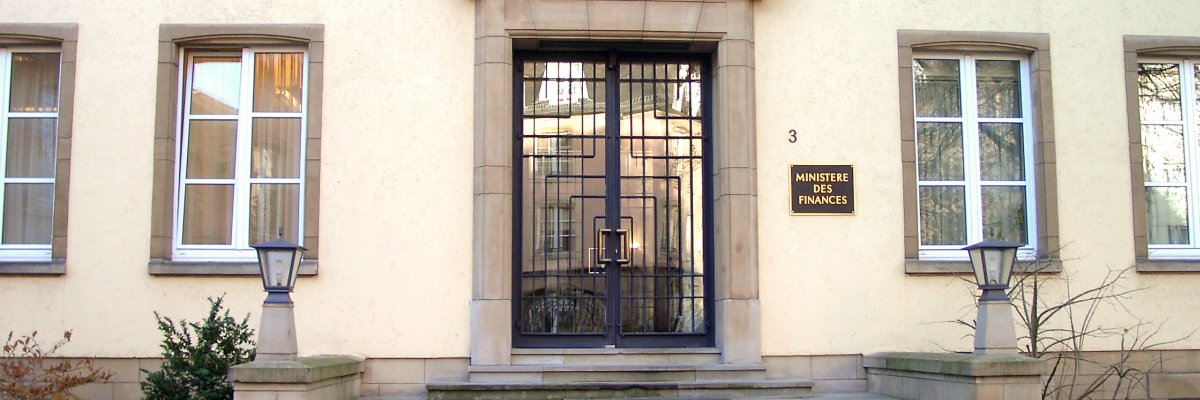 Ministry of Finance banner