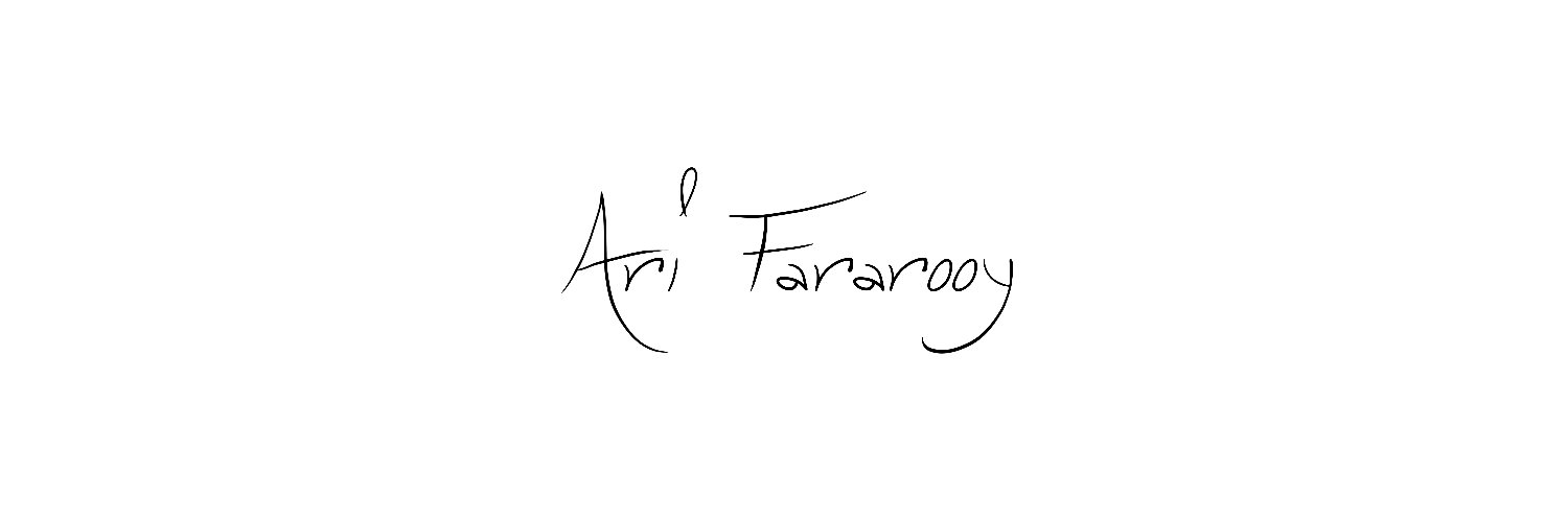 Ari Fararooy Profile Banner