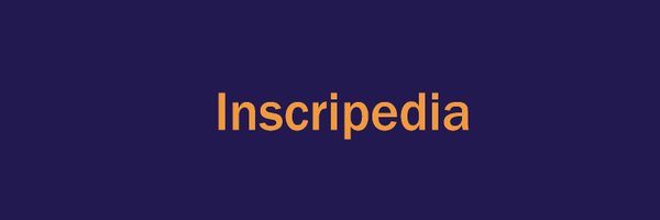 Inscripedia Profile Banner