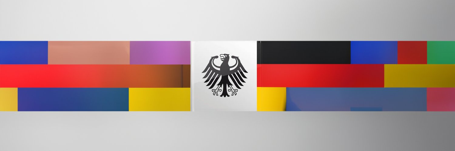 Bundesregierung der Bundesrepublik Satire banner