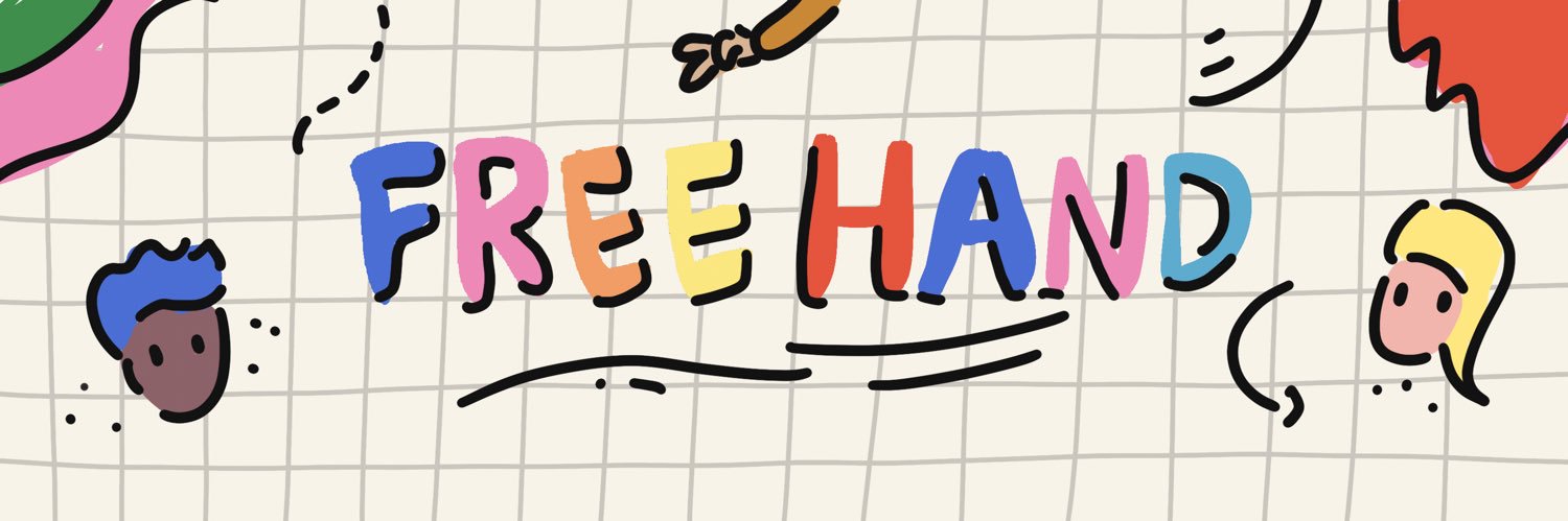 Free Hand banner