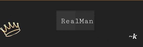Real Man 🔥 Profile Banner