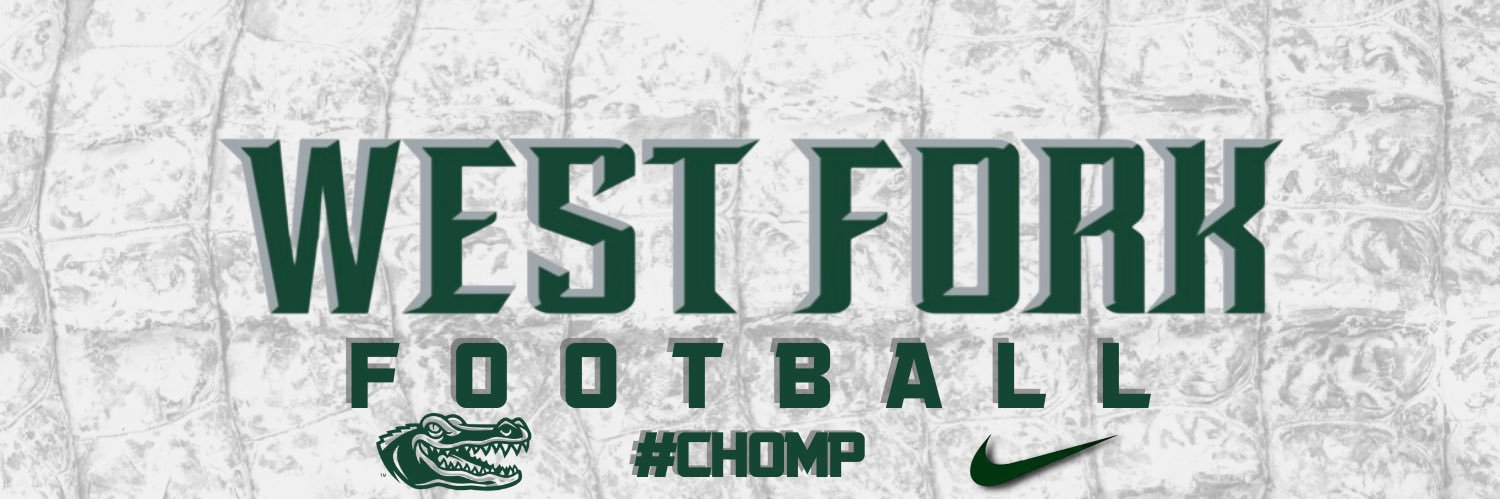 West Fork Gator Football's banner