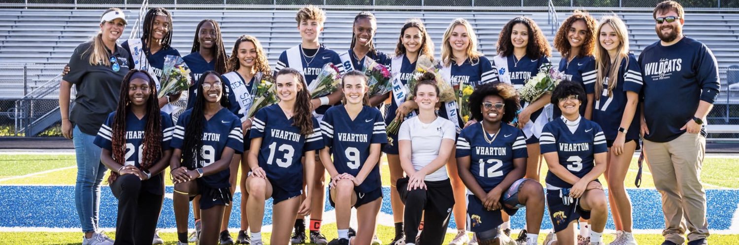 Wharton Wildcats Flag Football banner