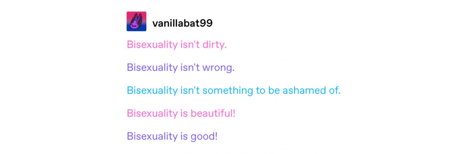 for bisexuals's banner