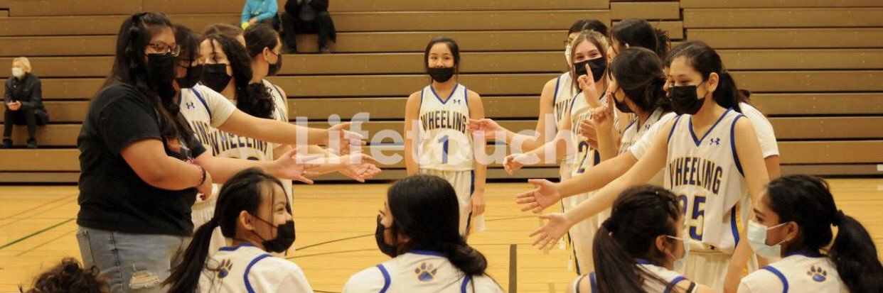 Wheeling Girls Basketball banner