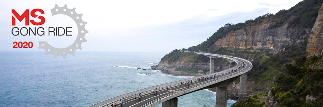MS Gong Ride banner