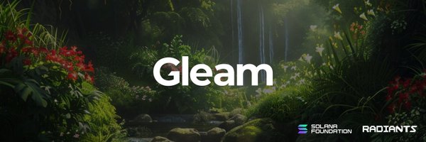 Gleam_dApp Profile Banner