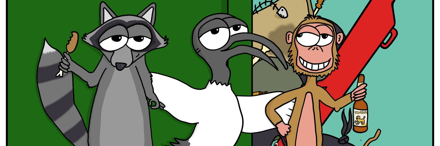 Dump Daze Comics banner