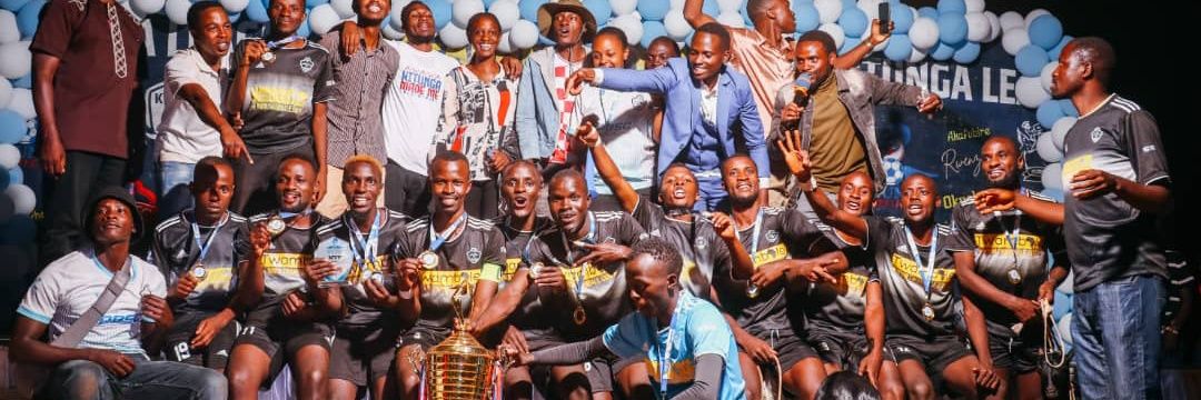 BACK TO BACK CHAMPIONS KITUNGA LEAGUE's banner