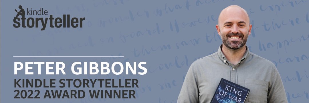 Peter Gibbons Author banner
