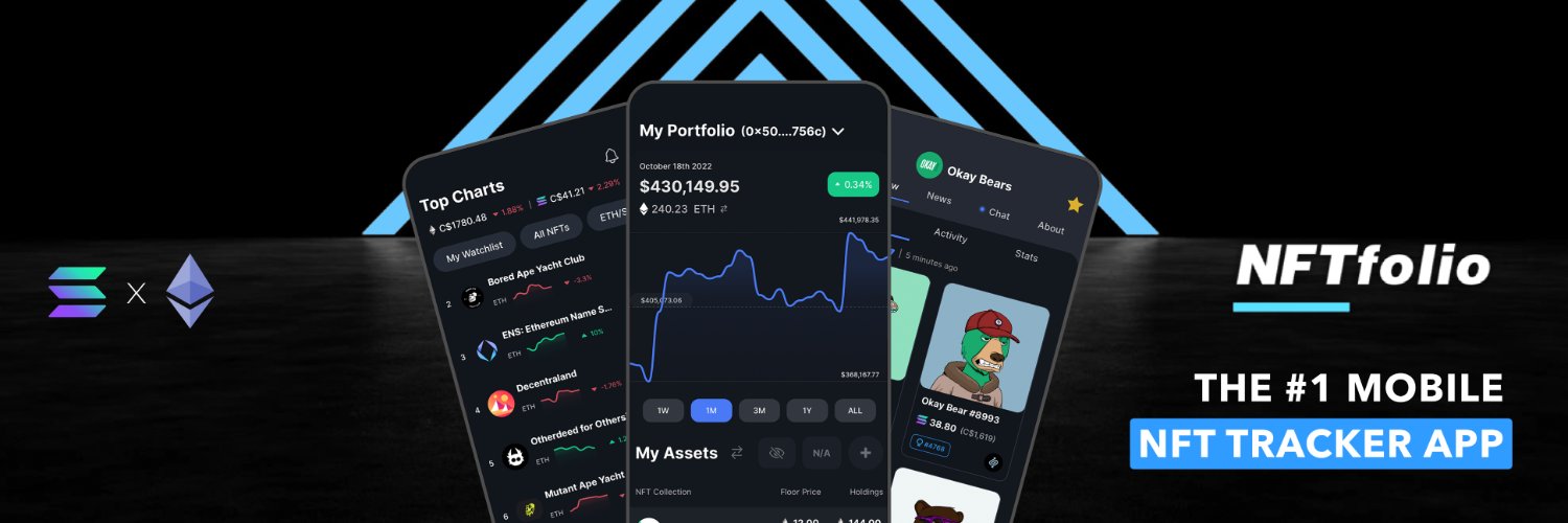 NFTfolio | NFT Portfolio Tracker App banner