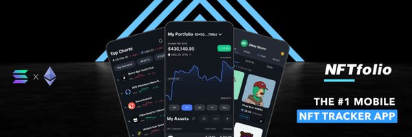 NFTfolioApp Profile Banner