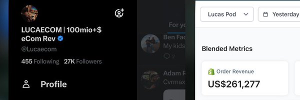 Lucaecom Profile Banner