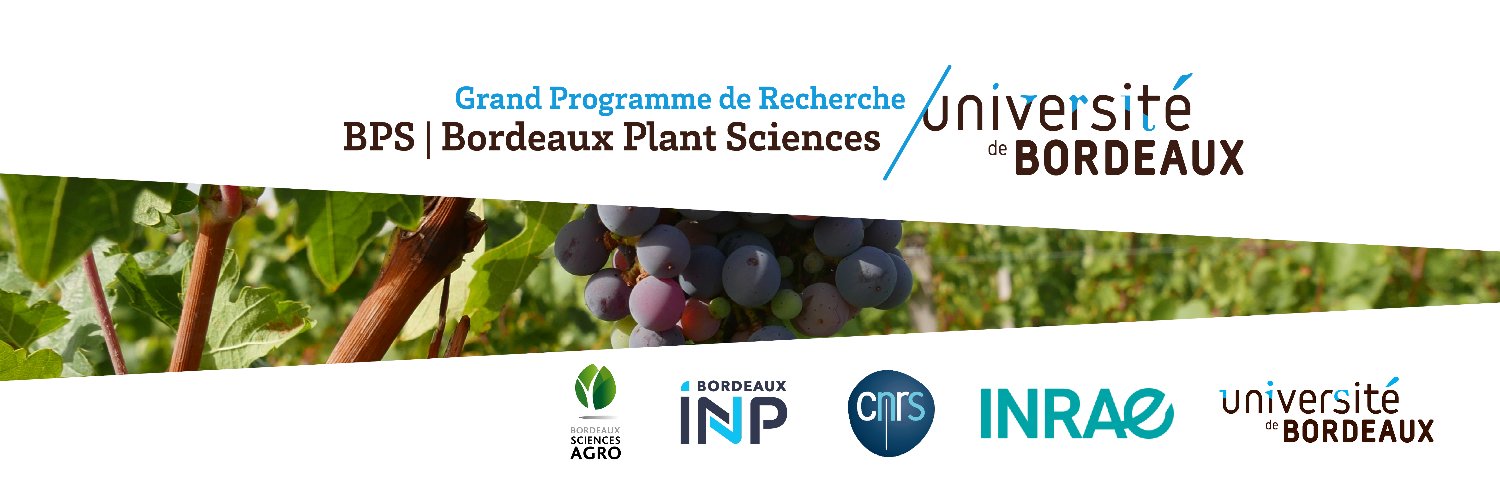 Bordeaux Plant Sciences banner