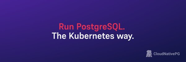 CloudNativePg Profile Banner
