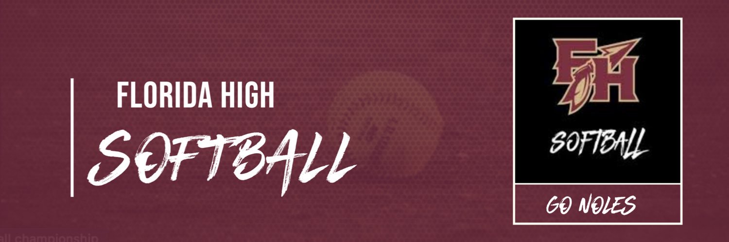 FloridaHigh Softball banner